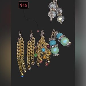 Handmade earrings by Erin